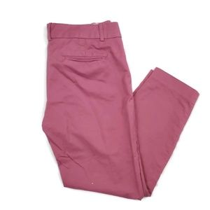 J. Crew Rose Colored Trouser Pant Size 6